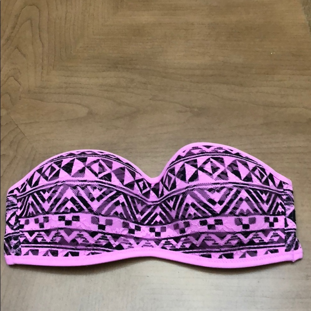 Victoria’s Secret pink collection lace bandeau S